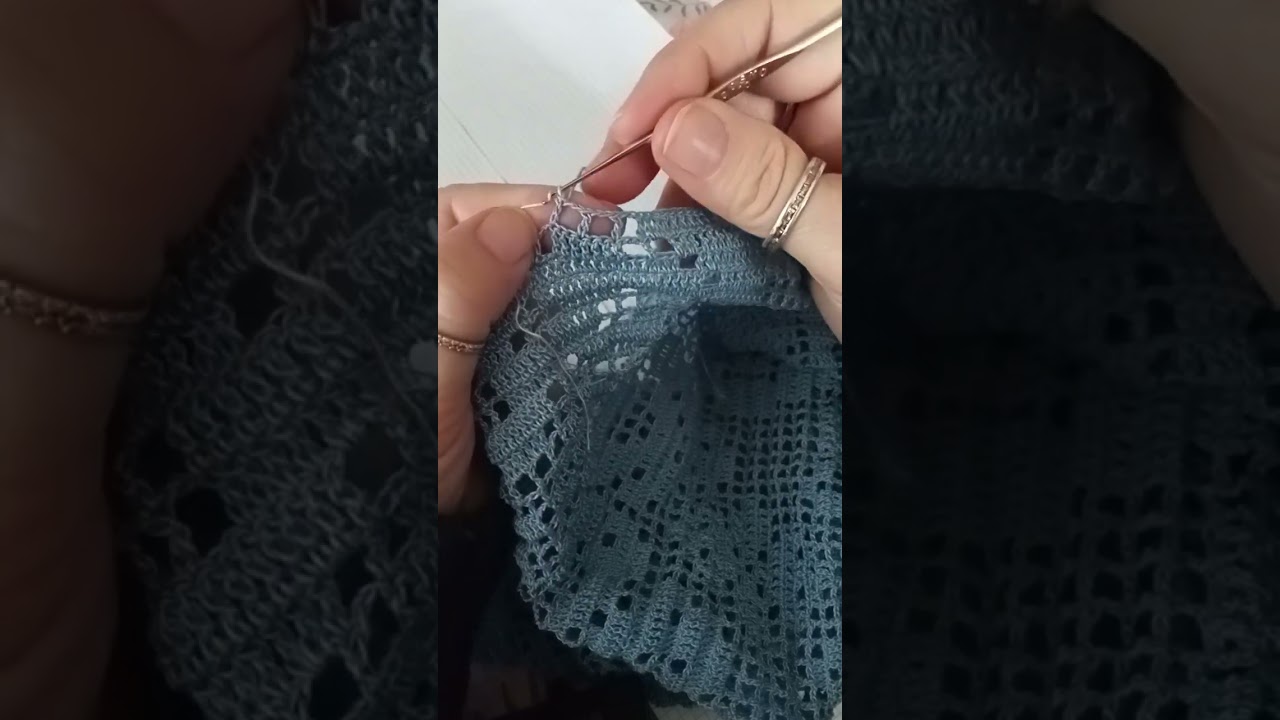 Come unire un nuovo gomitolo a filet