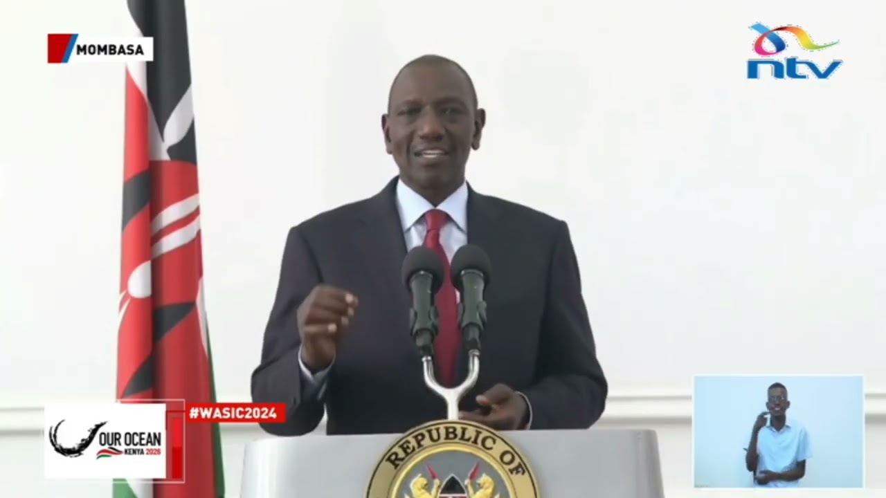 President Ruto's speech at the 11th Our Ocean Conference