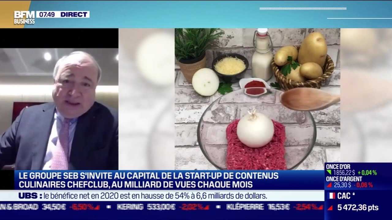 Thierry de La Tour d’Artaise (SEB) : Le groupe SEB s'invite au capital de Chefclub