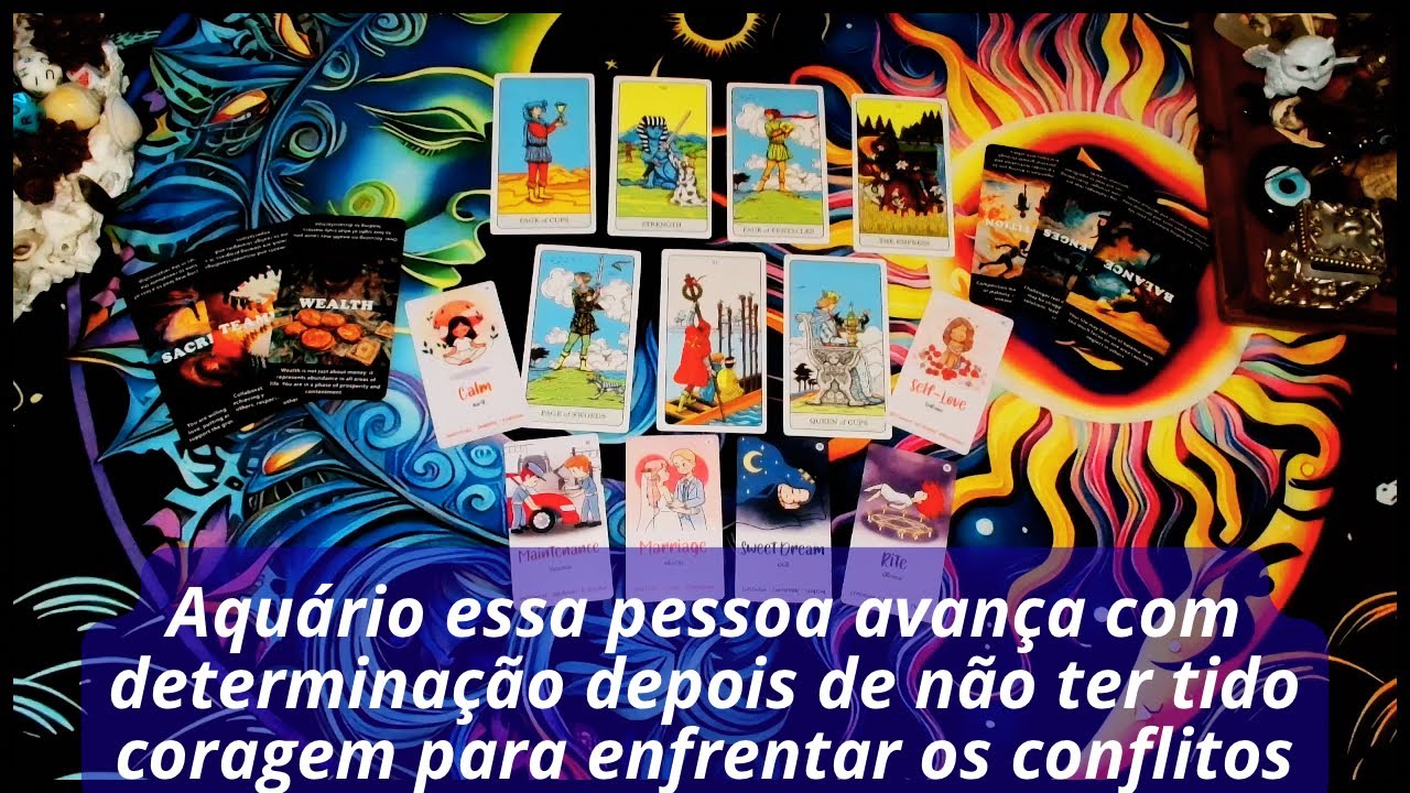 Aquário essa pessoa avança com determinação depois de ñ ter tido coragem para enfrentar os conflitos