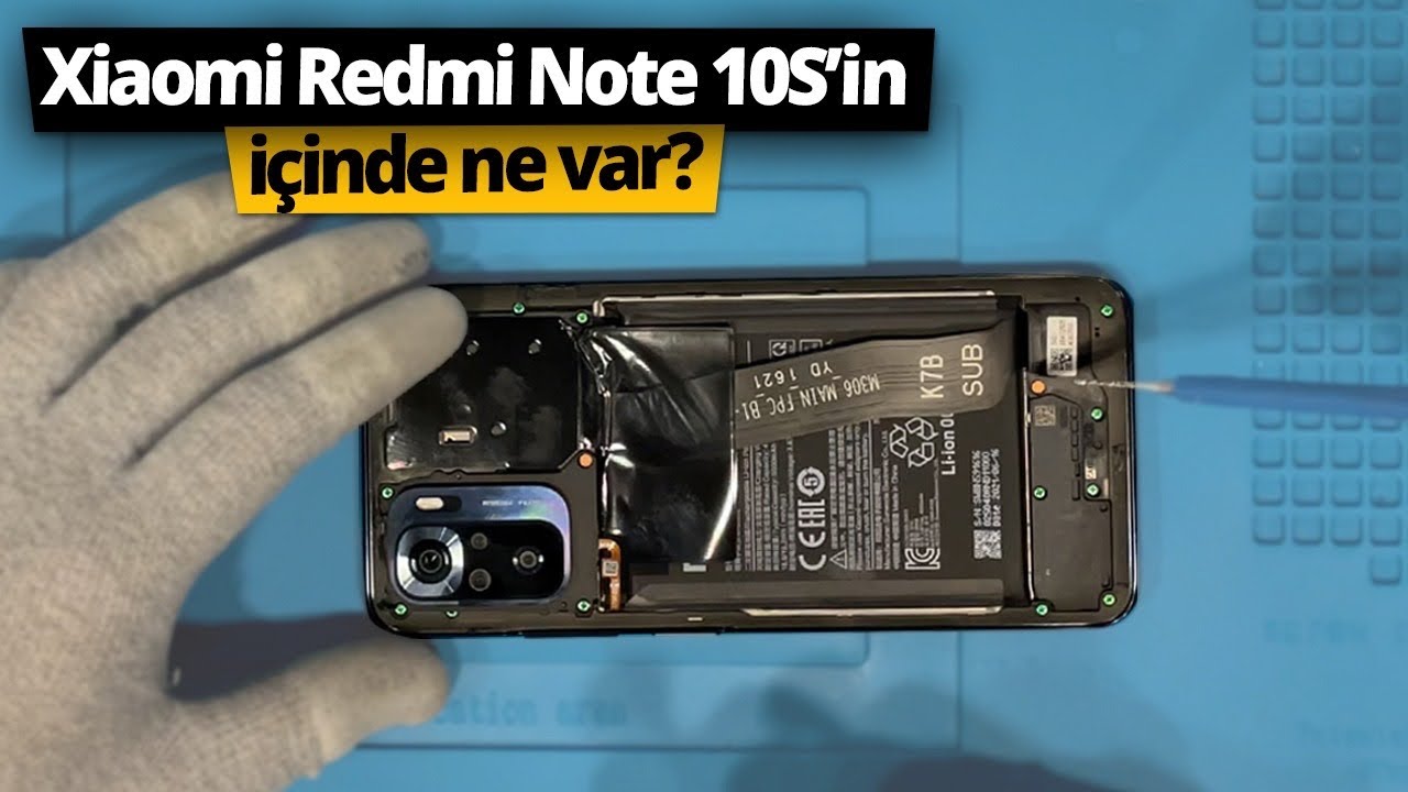 Redmi Note 10S'in içini açıp işlemciye baktık!