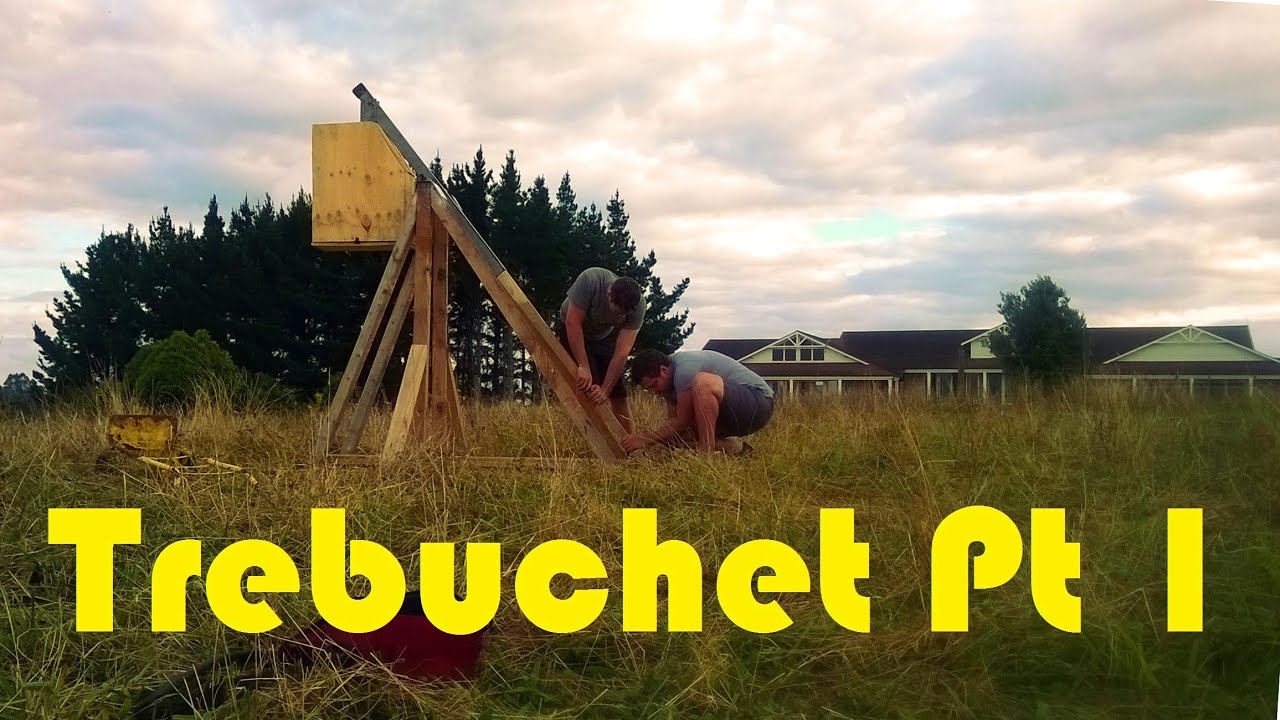 Pallet Wood Trebuchet part 1
