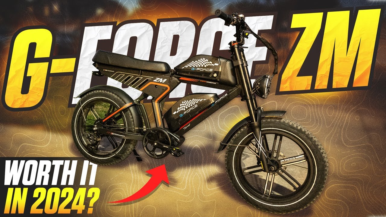 This E-Bike is a Motorcycle With Pedals - G-Force ZM