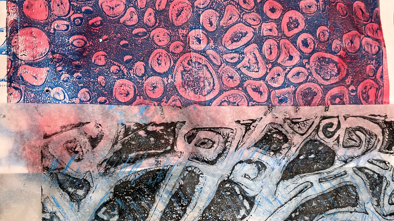 Stunning prints with a few stencils