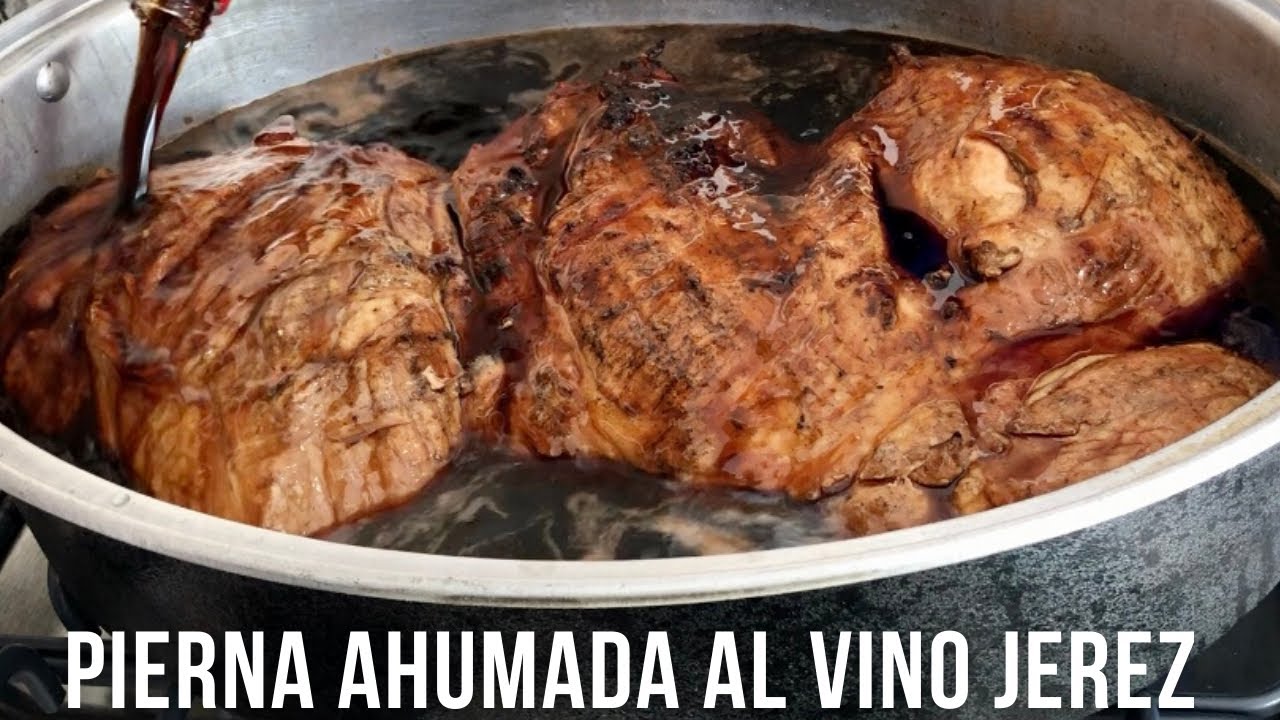 PIERNA DE CERDO AHUMADA AL VINO JEREZ | CENA DE FIN DE AÑO | EN CASA CON IXCHEL