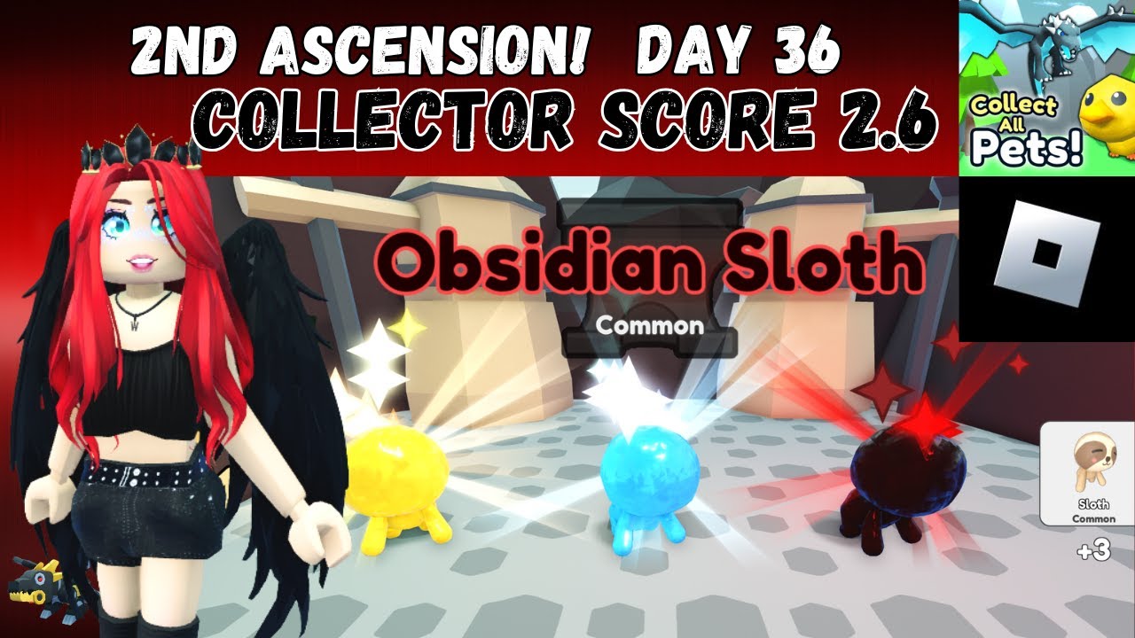 2nd Ascension - Day 36 / 300 METALLICS - CS 2.6  - Collect All Pets / Roblox