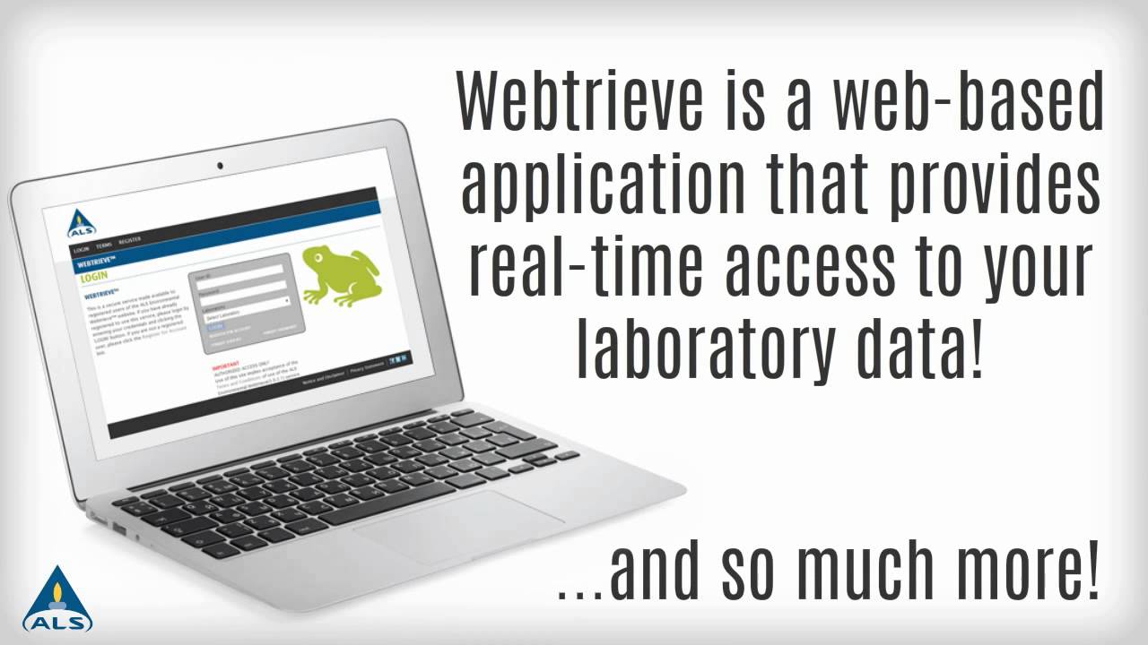 WebTrieve Online Data Access by ALS