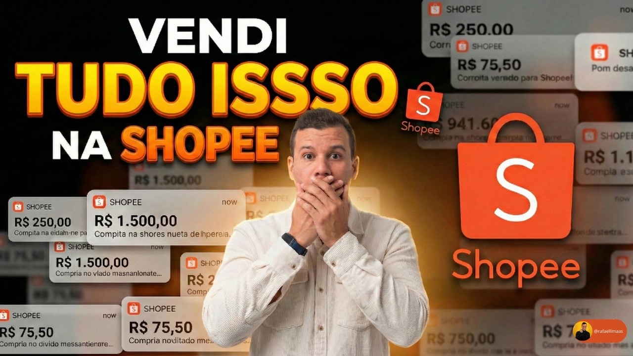 Copie Minha Estrat&eacute;gia: O &Uacute;nico Site GR&Aacute;TIS que Vende Links da SHOPEE no Autom&aacute;tico