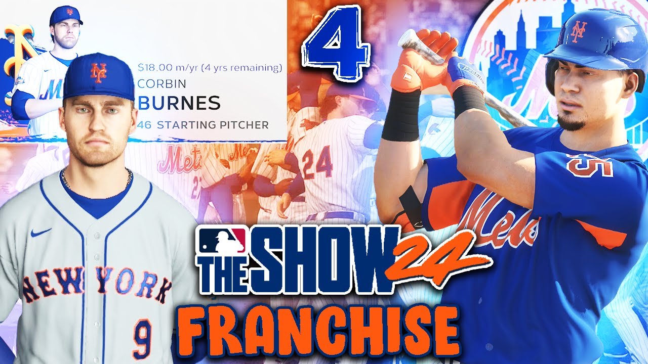 PLAYOFFS & OFFSEASON! | MLB the Show 24 New York Mets Franchise Mode Ep4 End of Season 1