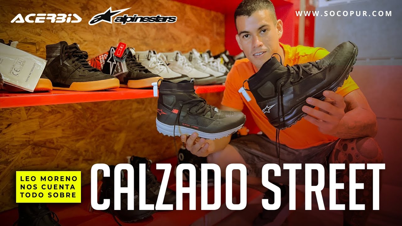 Todo sobre Calzado Street #alpinestars #acerbis