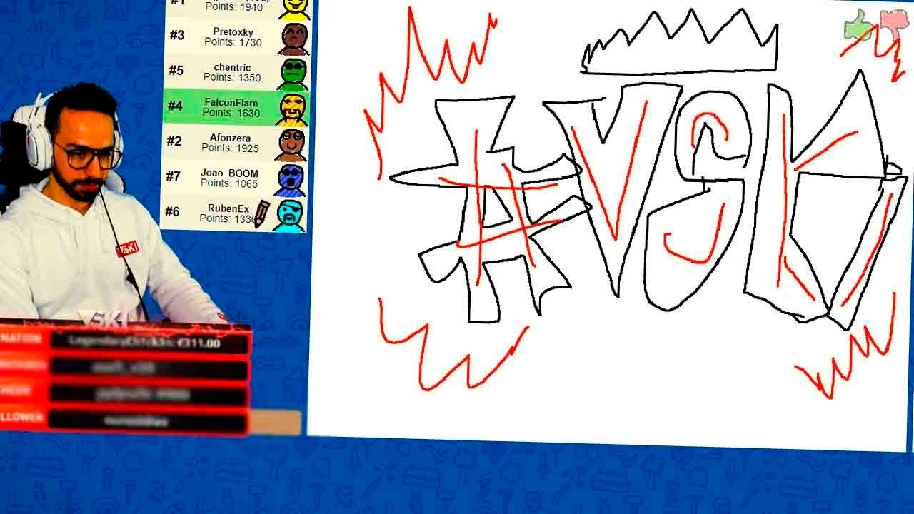 SKRIBBL.IO - UM GRAFFITI DO #VSKI