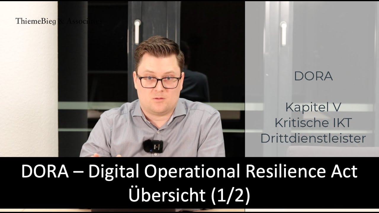Digital Operational Resilience Act (DORA): Überblick, Inhalte, Zeitleiste