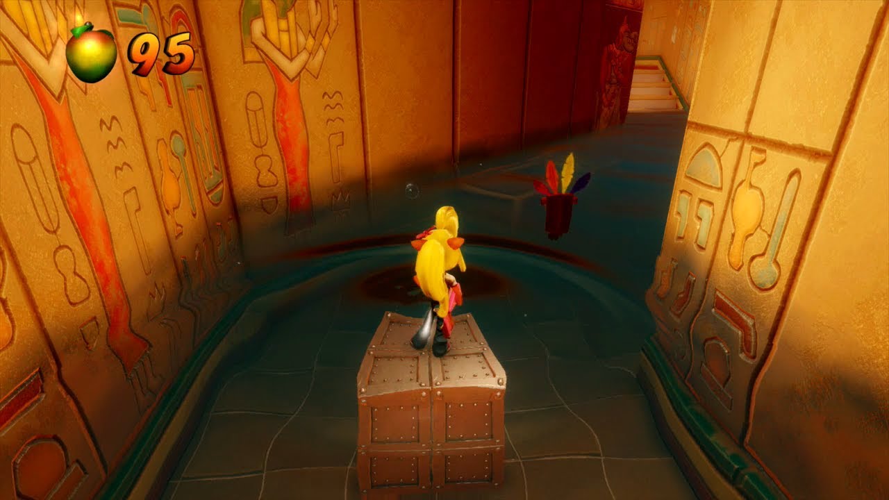 Crash Bandicoot 3: Warped (N-Sane Trilogy) - Level 20: Tomb Wader (Crystal/Gem/Blue Gem)