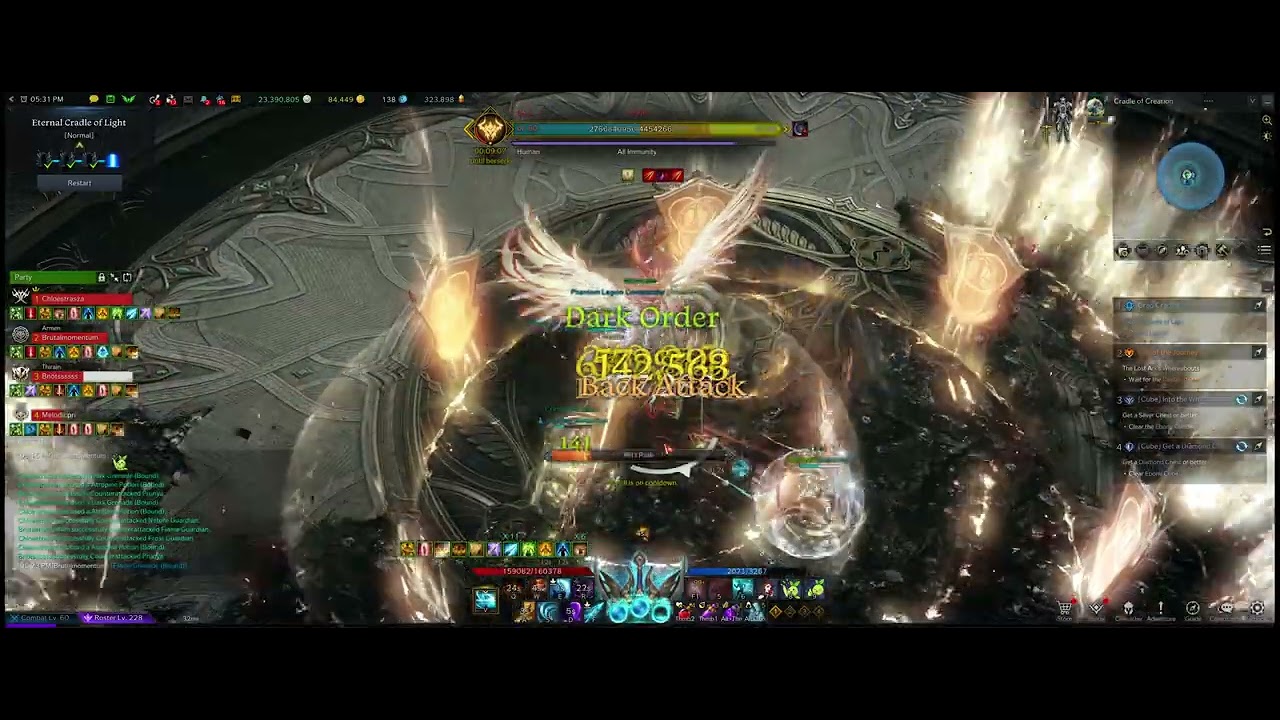 [Lost Ark] Surge Deathblade - Kayangel Normal Mode Gate 4 - 1565