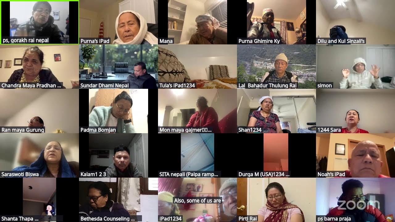 2020 Prayer Revival Movement Nepal 02/1/2026  Speaker Ps, Harka Darjee