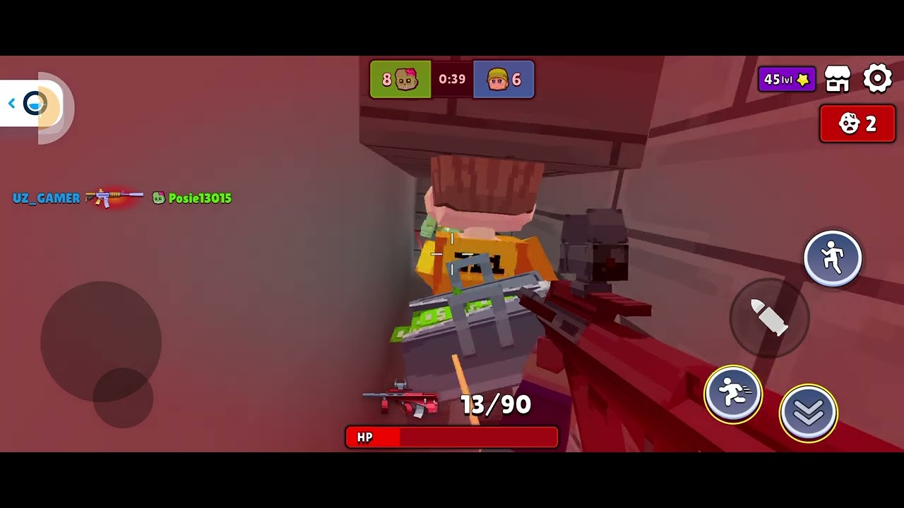 Minefun.io #16. Lv45, happy New year!