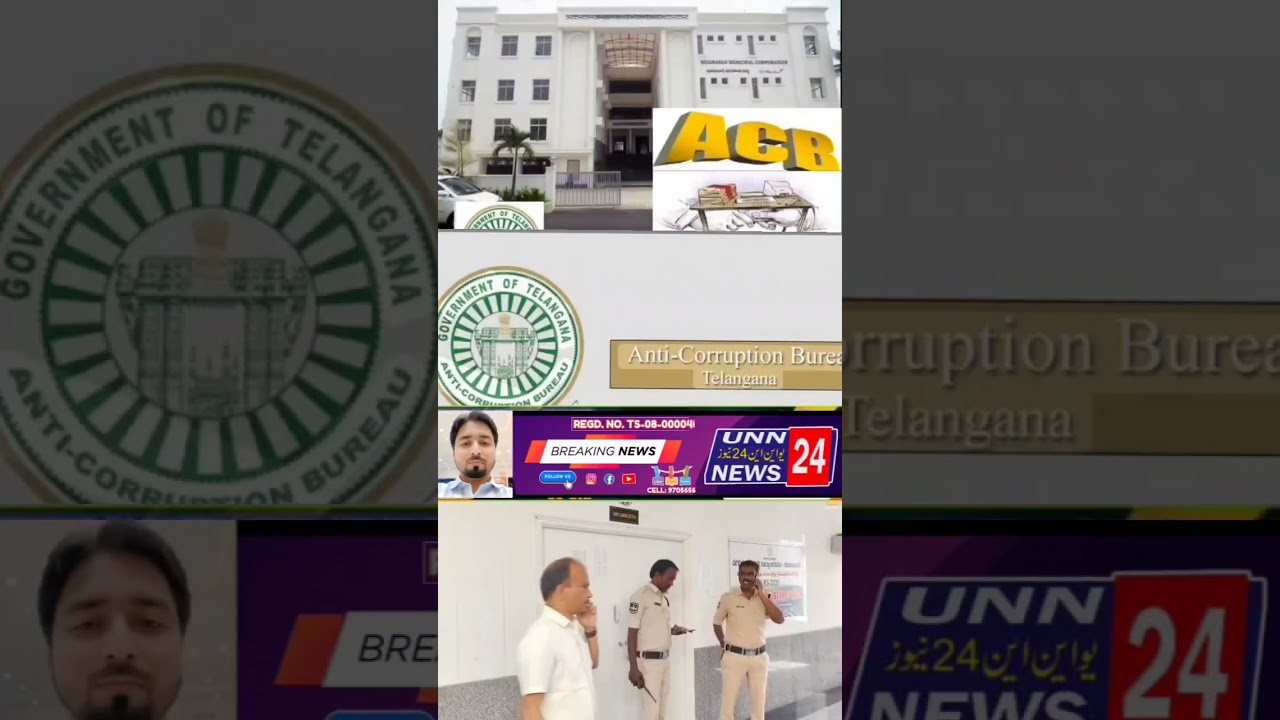 ACB Conducts Major Inspections in Nizamabad Town Planning Department