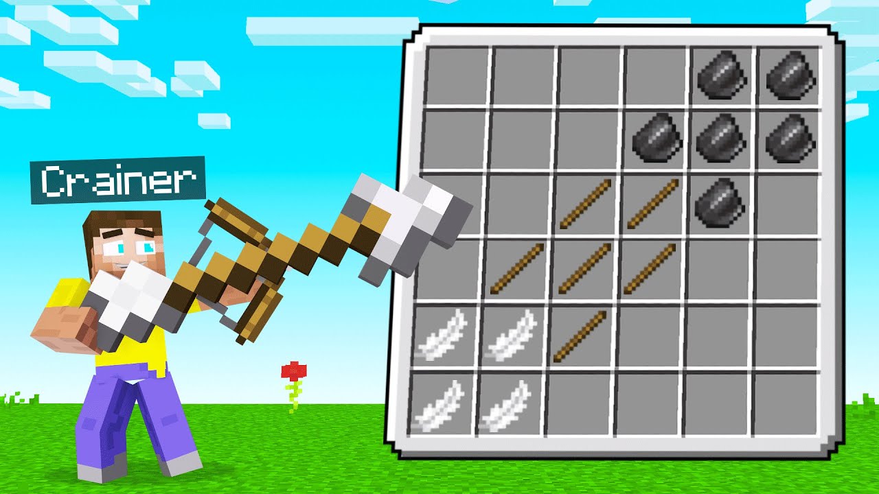 Создаём САМУЮ БОЛЬШУЮ СТРЕЛУ в Minecraft!