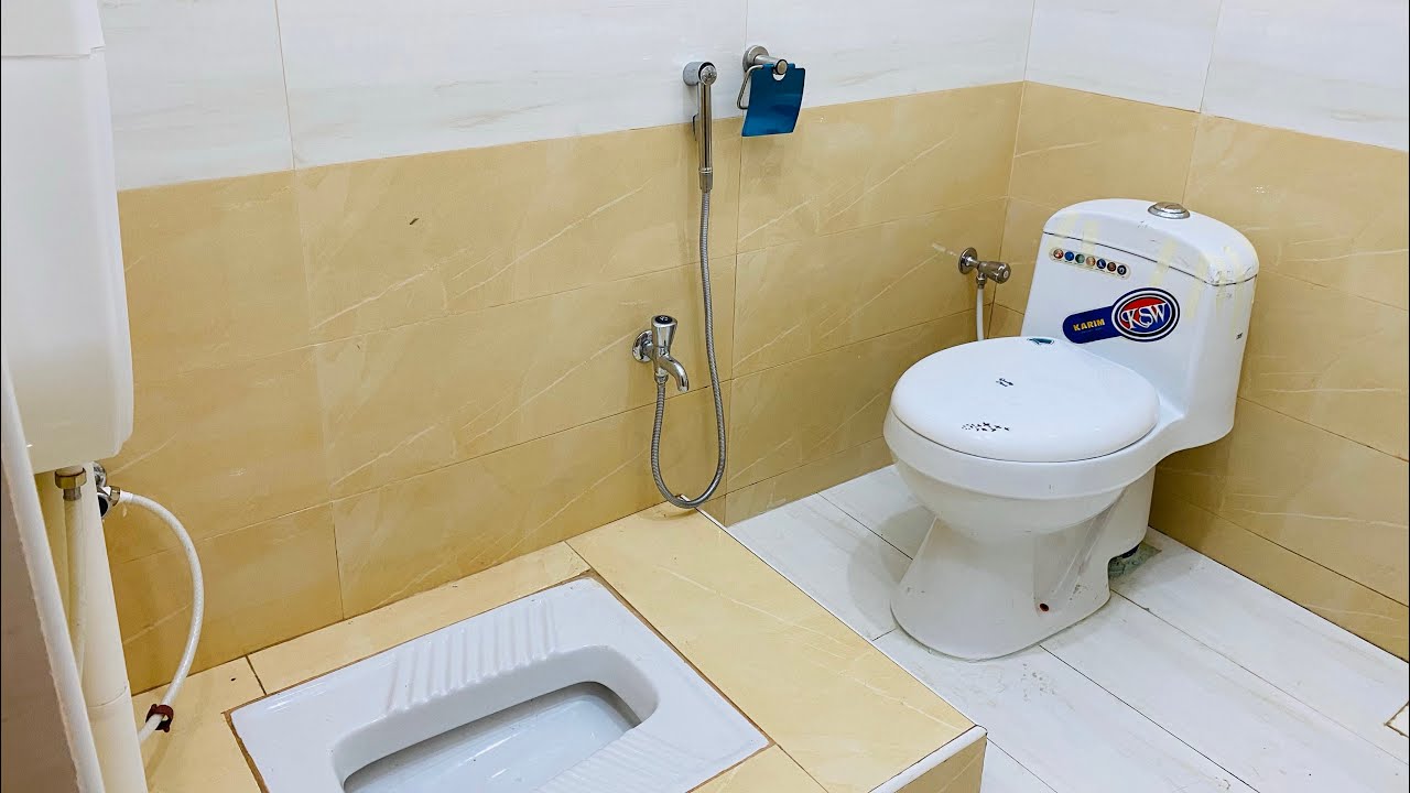 Washroom Design 5’ x 5’ (Feet) Latest Bathroom Design 2024 Small Washroom Design