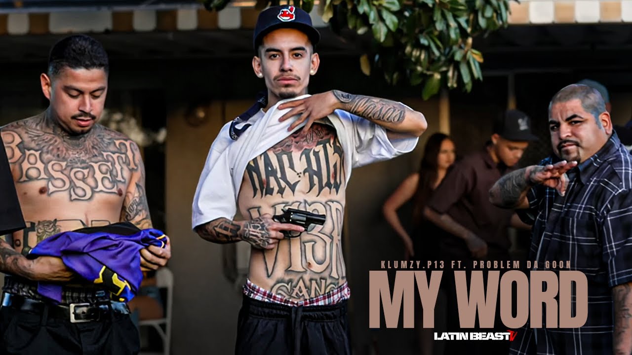 Klumzy.P13 - My Word Ft. Problem Da Goon (Official Music Video)