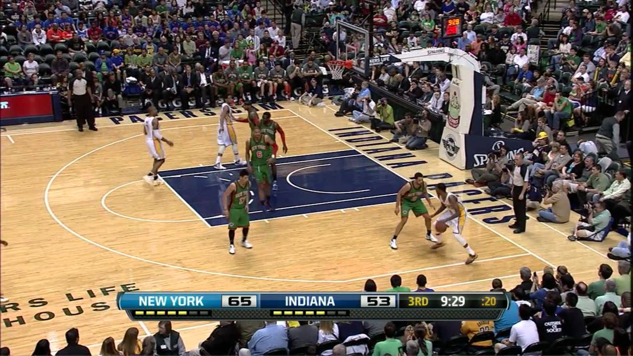The Jeremy Lin Show Vs. Indiana Pacers (3/17/12)
