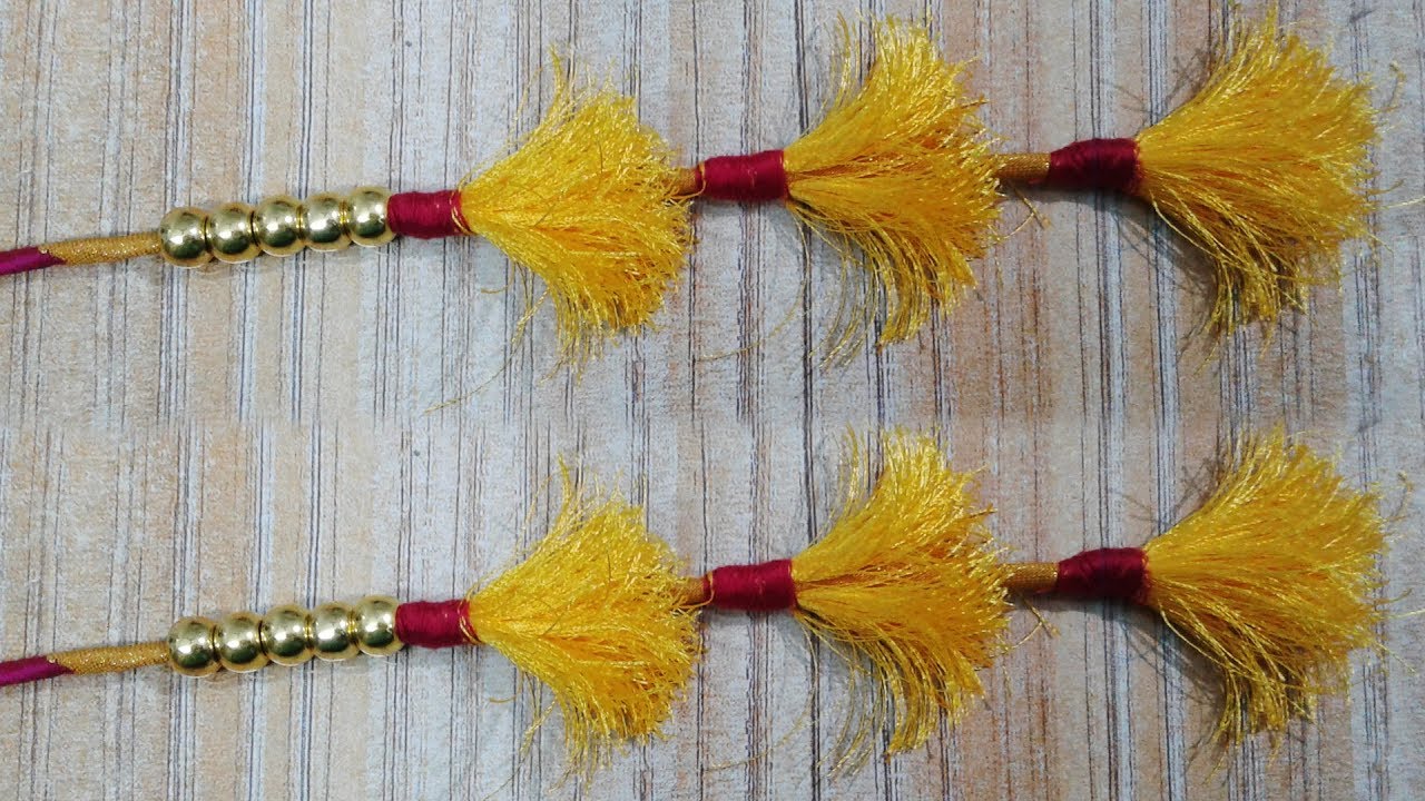 How to Make tassel / Latkan /Hangings Diy  tutorial @ Part 180