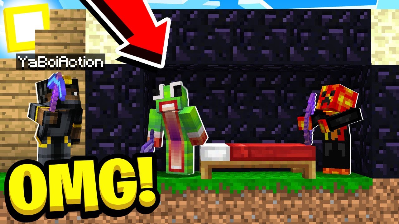 Minecraft Bedwars but everyone is a tryhard