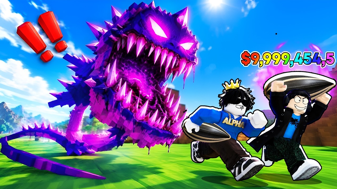 I Stole Scary Plant Seed In Steal A Seed In Roblox