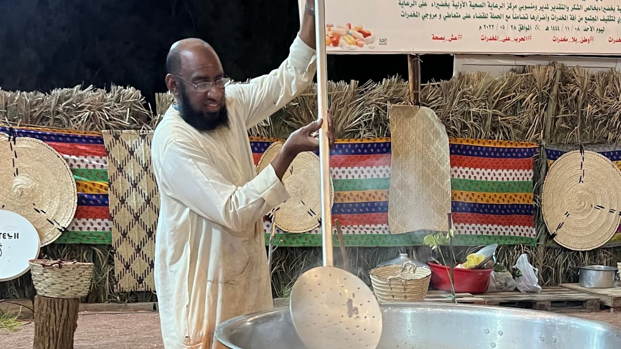 #خضيراء #عيد الاضحى  الشيف فهد القيضي يتحدث عن اعداد الطبخ في العيد #القصيم #بريده