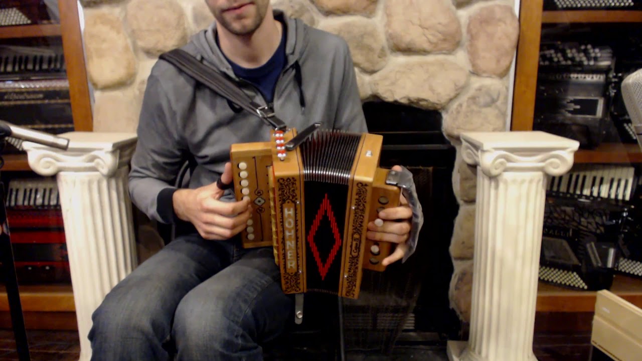 HOHNCAJUNIV - Hohner Cajun IV Diatonic Button Accordion Key of C LMMH 10 2 $999