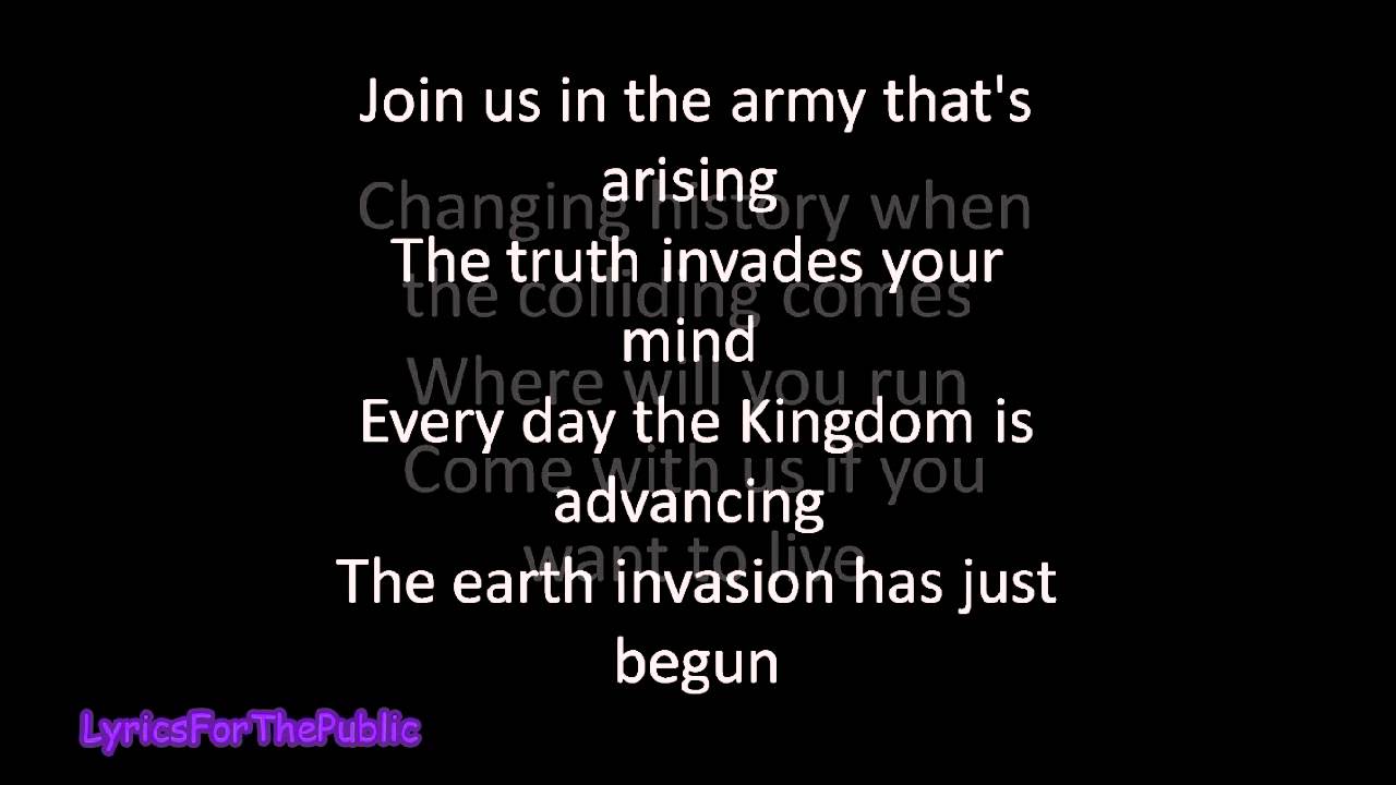 Skillet - Earth Invasion Lyrics