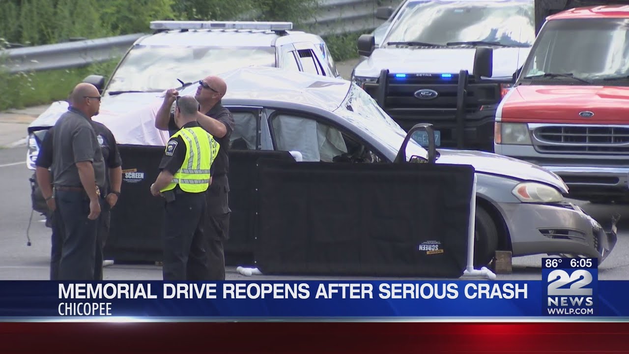 Victims hospitalized following Memorial Drive accident in Chicopee