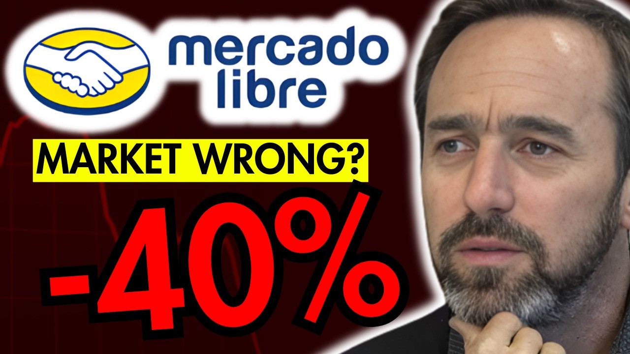 Акции MercadoLibre достигли 52-недельного минимума.