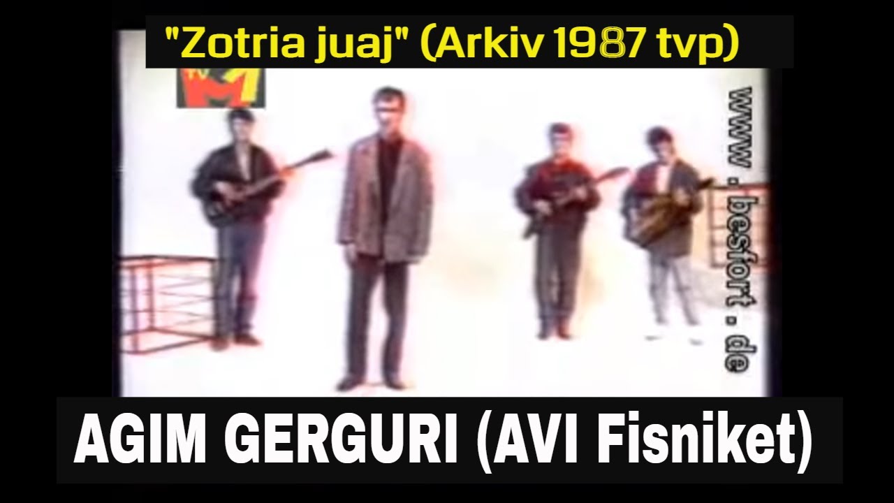 AVI FISNIKET Agim Gerguri - Zotria juaj (Arkiv TVP 1987)