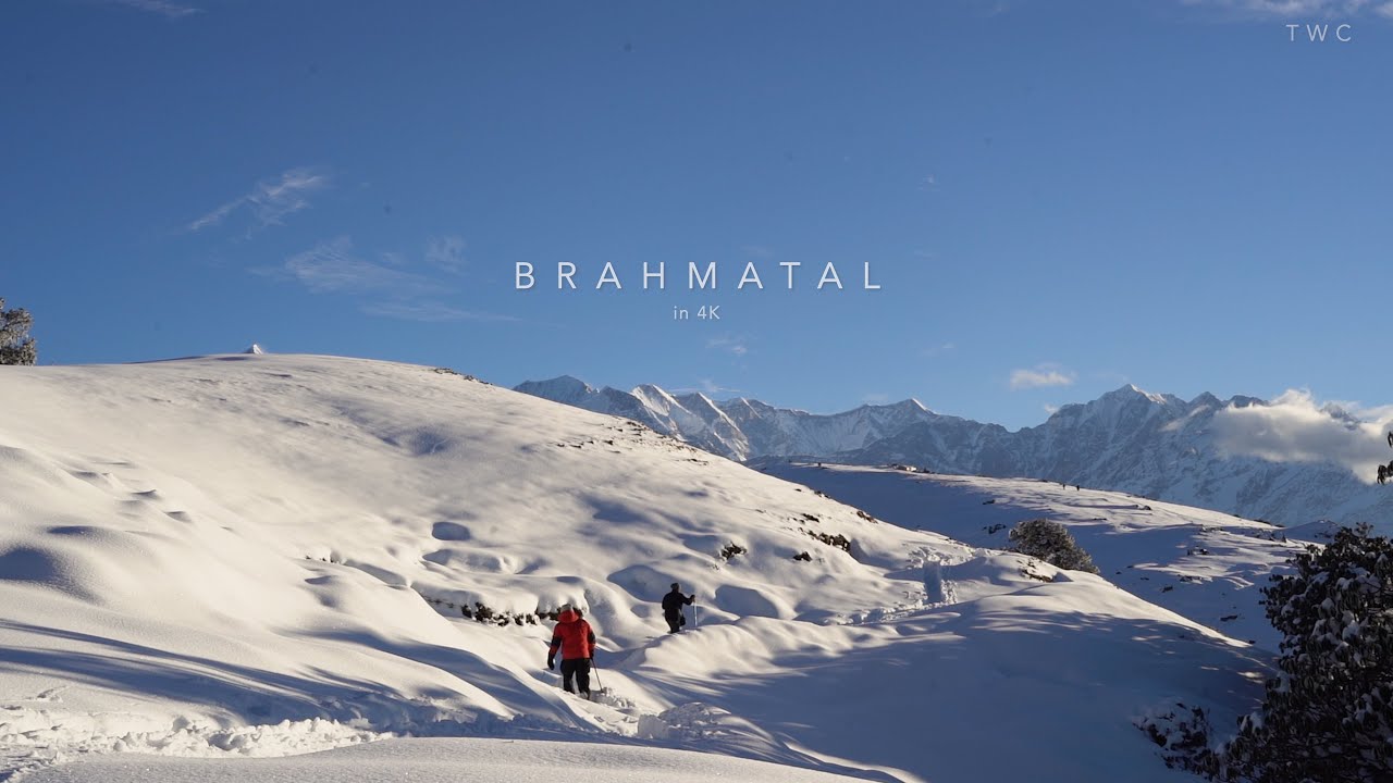 BRAHMATAL 4K UHD || FULL WINTER TREK || BEST TREKKING VIDEO 2022