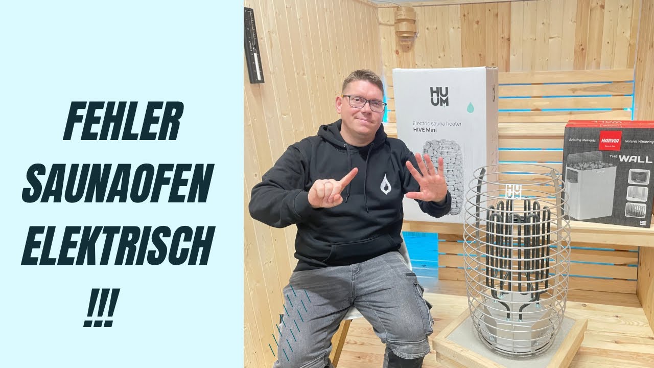 6 häufige Fehler beim Kauf eines elektrischen Saunaofen