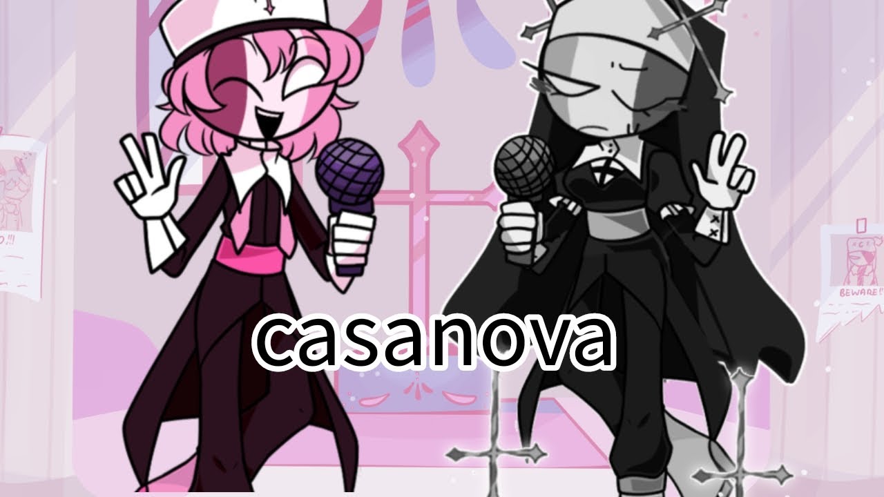 friday night funkin: sarvente yuki and sarvin sings casanova