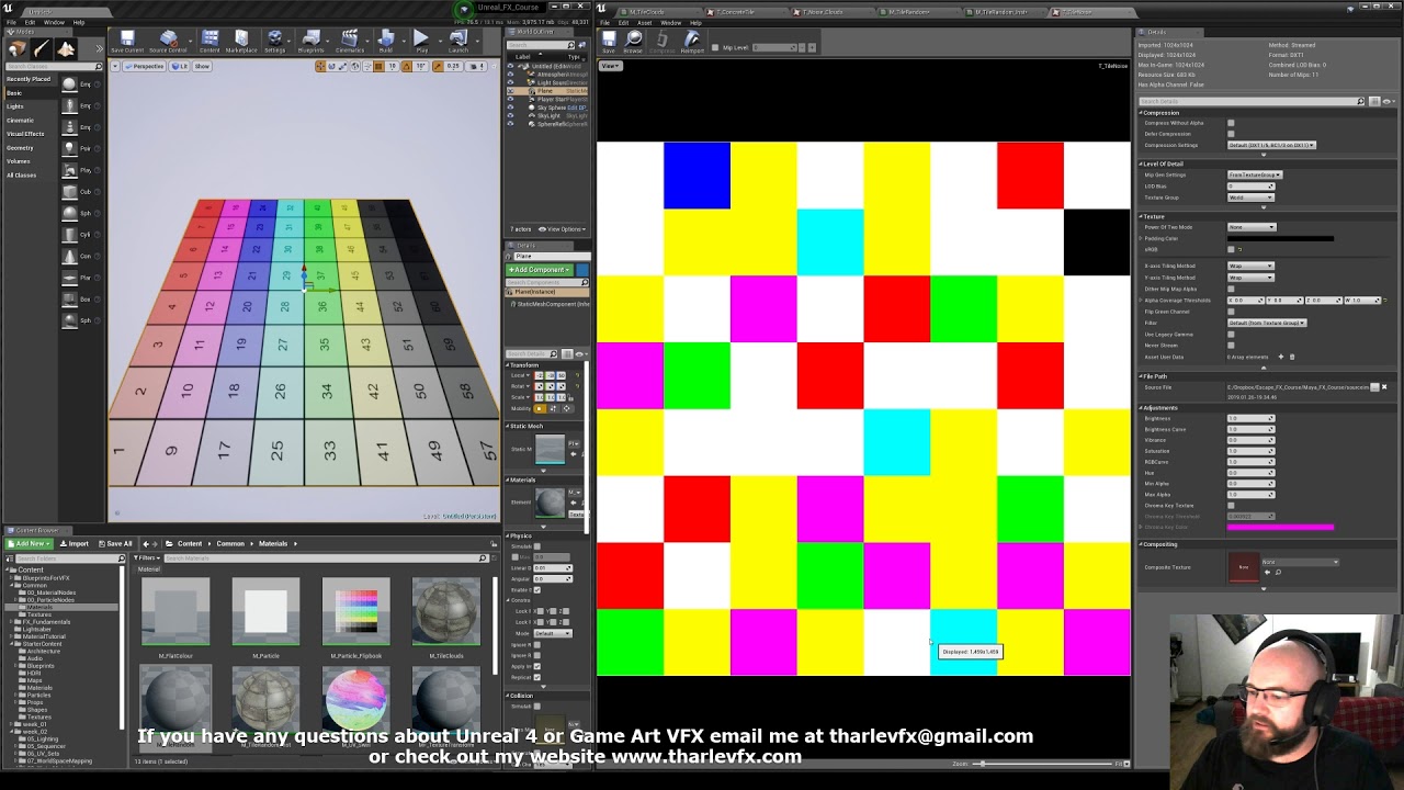 Breaking up Tiling Materials in UE4
