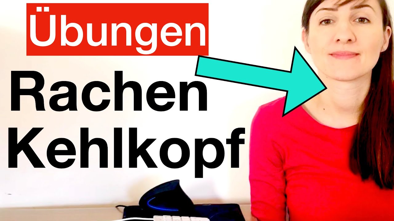 Dysphagie: 5 ÜBUNGEN für Rachenmuskeln, Kehlkopfhebung, Öffnung der Speiseröhre, inkl Shaker-Manöver