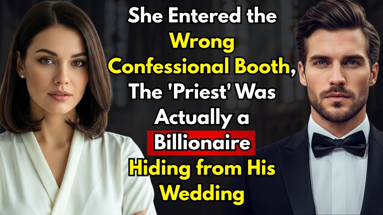 She Entered the Wrong Confessional Booth—The 'Priest' Was Actually a Billionaire Hiding from His Wed