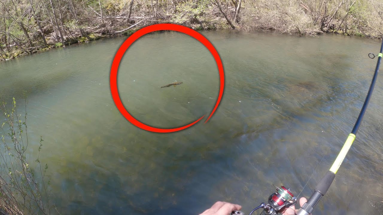 En busca de grandes truchas cebando en el primer día de pesca del 2025
