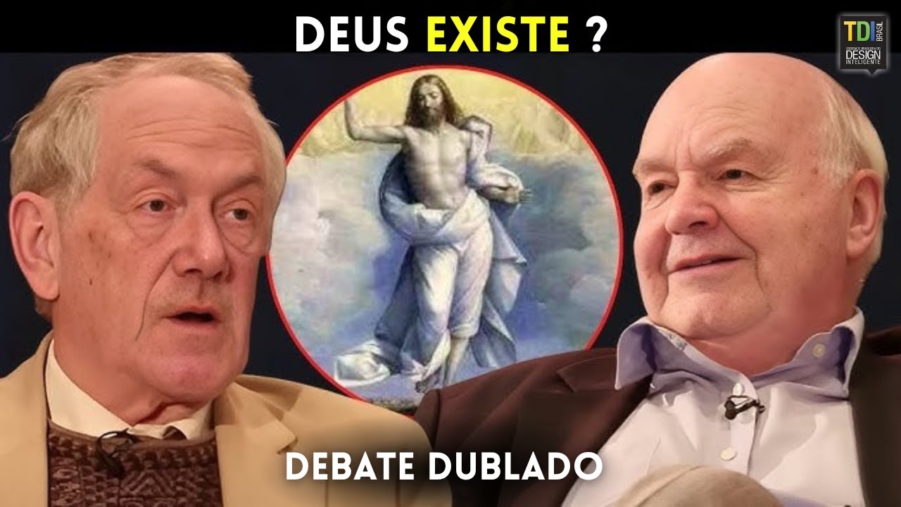 John Lennox calmamente DESMONTA os argumentos do ateu Atkins - Dublado