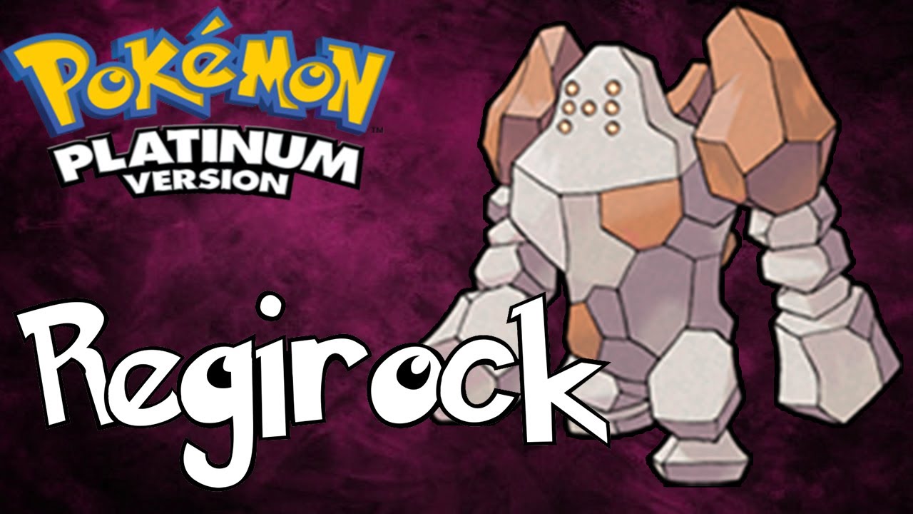 Como Capturar Regirock Pokémon Platinum Detonado #40