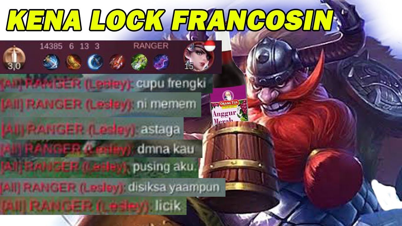 LOCK MUSUH SAMPAI PANEN COKLAT | MOBILE LEGENDS EXE