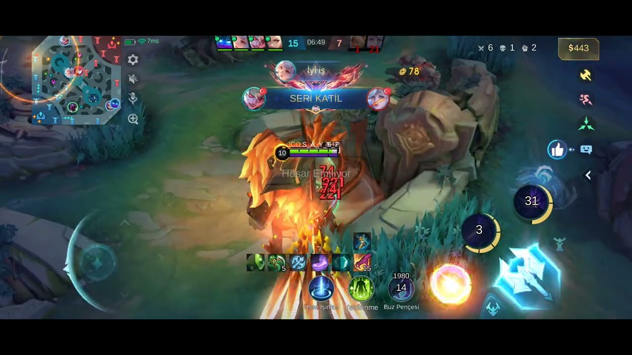TAKIM BENİ GERİYOR 2 HELCURT PLAYER @MobileLegends5v5MOBA 
