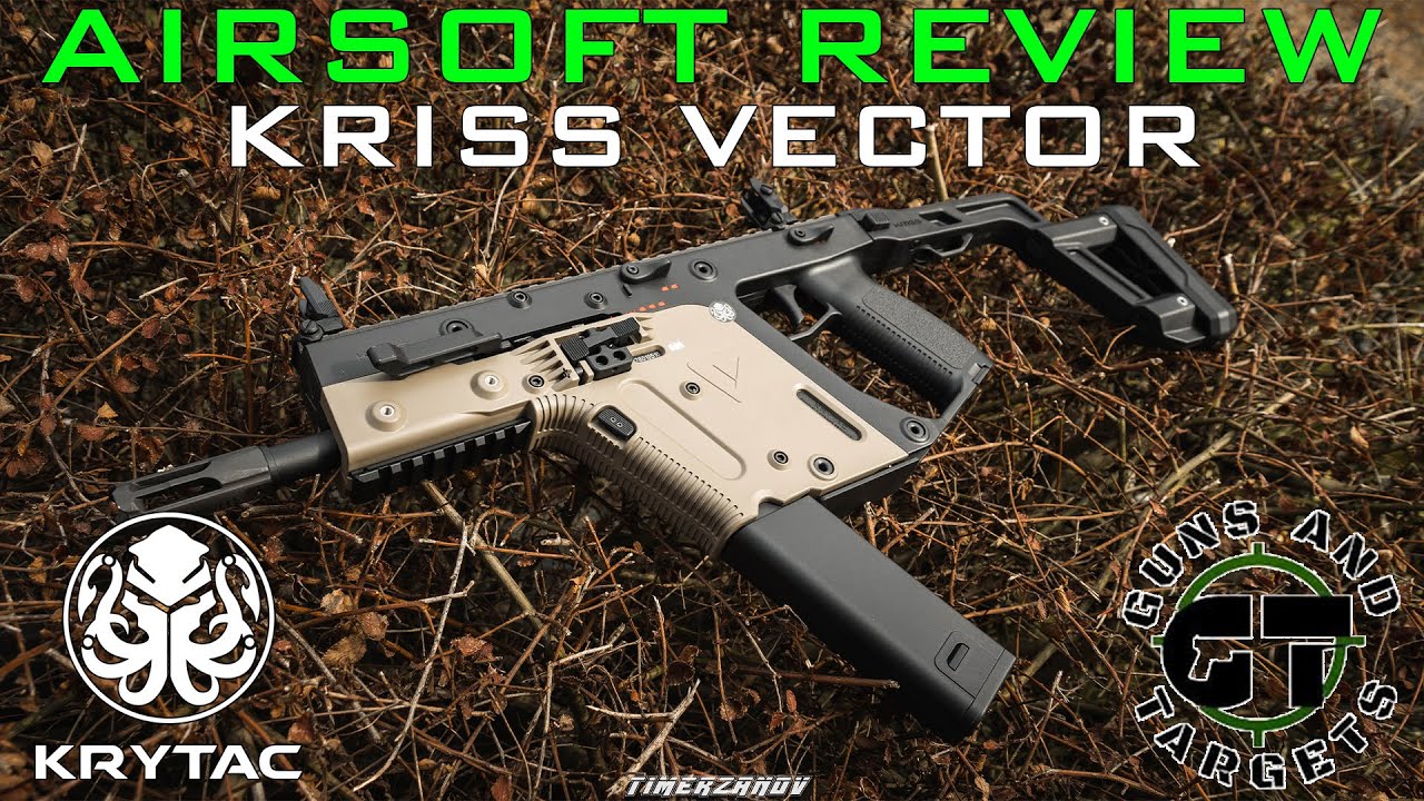 Airsoft Review #66 Krytac Kriss Vector AEG (GUNS AND TARGETS) [FR]