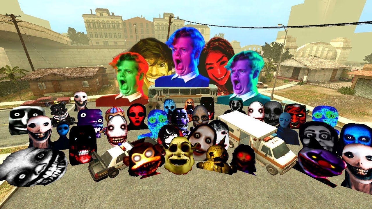 Richard Nextbots and Bun Family? Flash mode (Gmod)