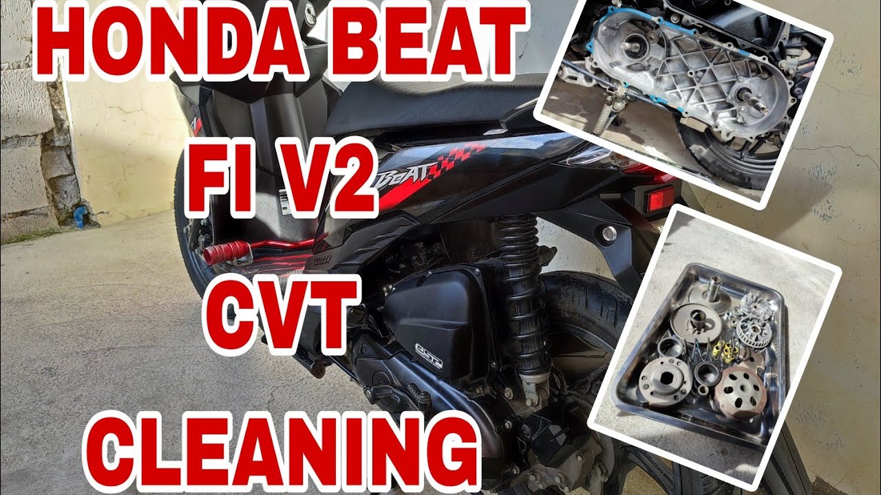 HONDA BEAT FI V2 CVT CLEANING #hondabeatfi #cvtcleaning #acvlogs
