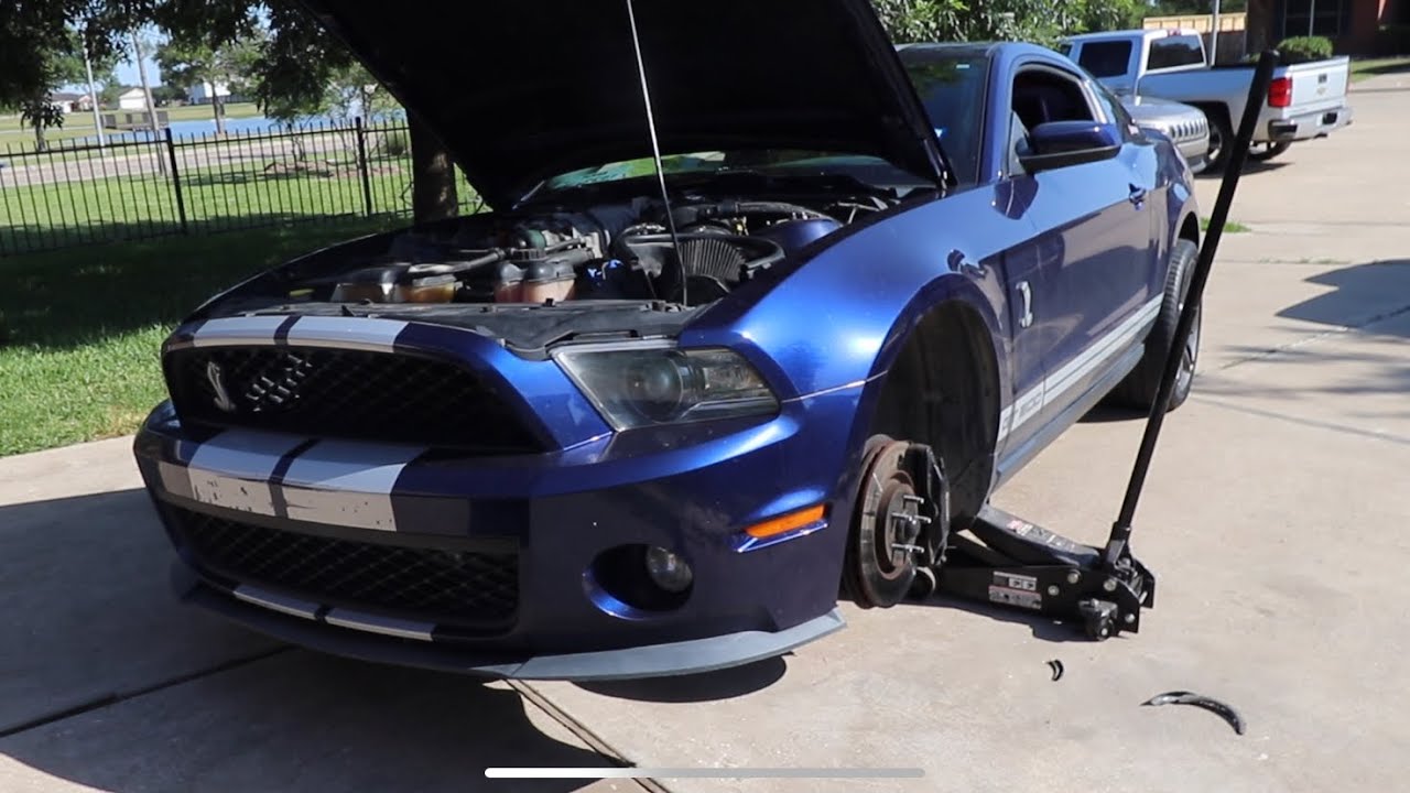 Lowering Springs for My Shelby GT500! BMR DRAG SPRINGS!