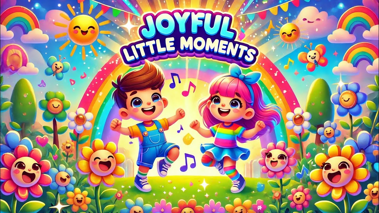 Joyful Little Moments | Kids Fun & Dance Poem 🎈🌟